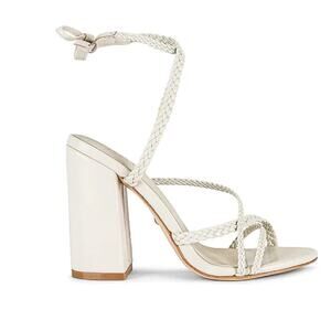 Raye Melissa Heel in Bone summer sandals size 8
